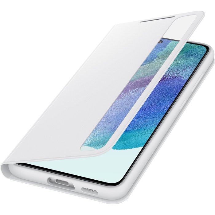 Samsung Galaxy S21 FE Smart Clear View Cover White