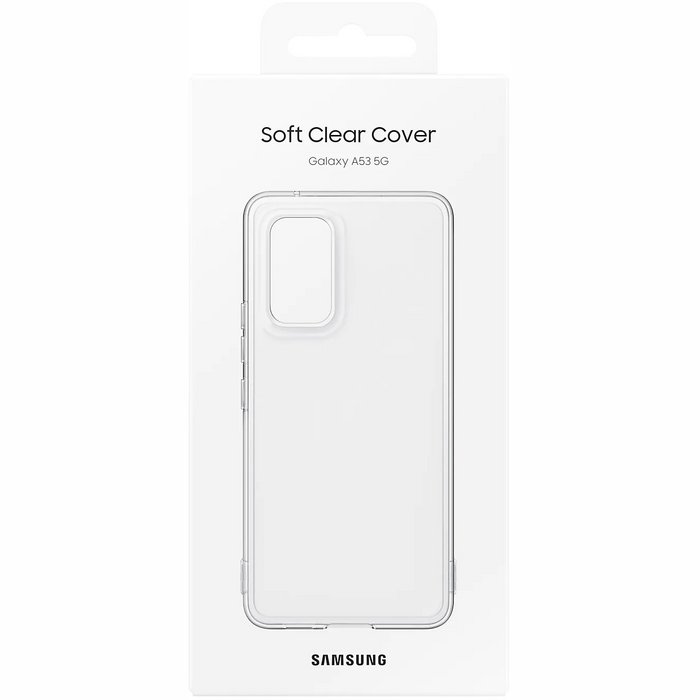 Samsung Galaxy A53 5G Soft Clear Case Transparent
