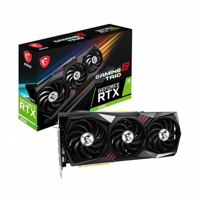 Videokarte MSI GeForce RTX 3080 Gaming Z Trio 12GB LHR