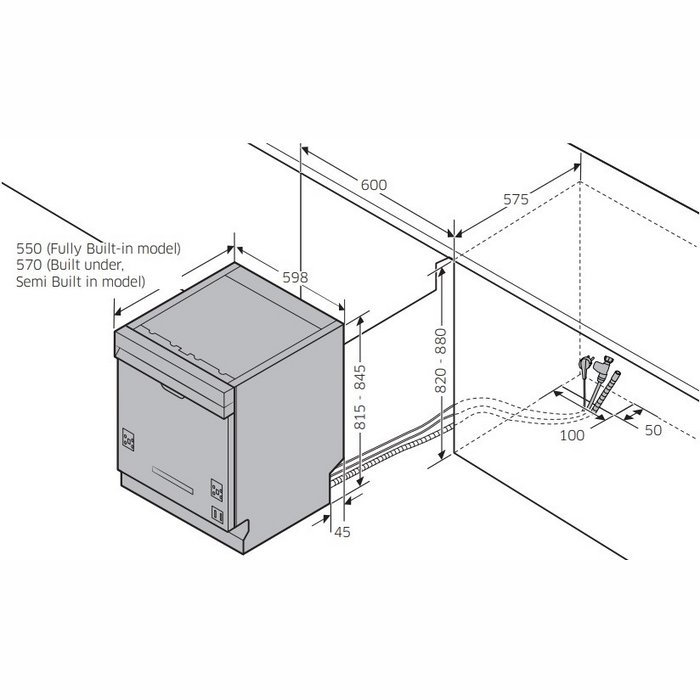 Samsung DW60A6090BB/EO