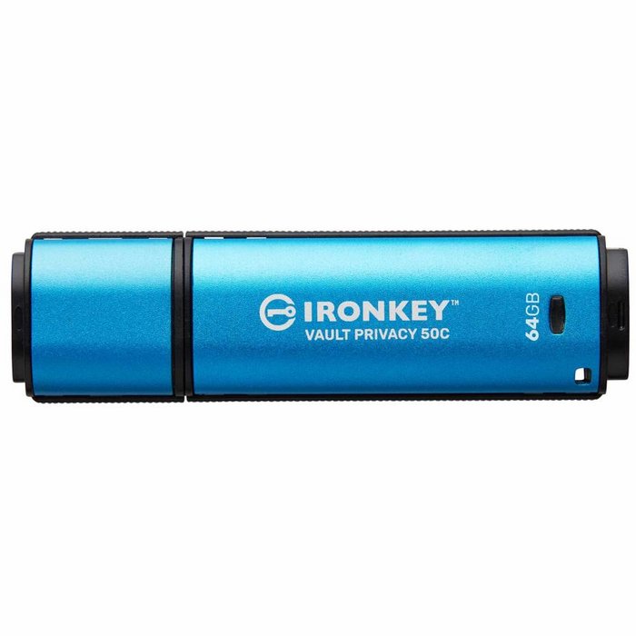 USB zibatmiņa Kingston IronKey Vault Privacy 64GB USB-C IKVP50C/64GB