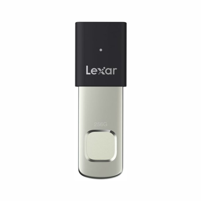 USB zibatmiņa Lexar JumpDrive Fingerprint F35 PRO USB 3.2 Gen 1 256GB