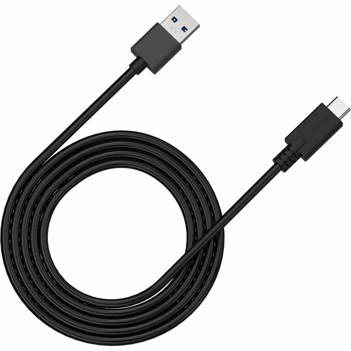 Lādētāji, kabeļi un adapteri Canyon USB-A 3.0 to USB-C Black 1.5m