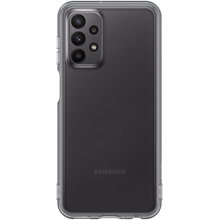 Samsung Galaxy A23 5G Soft Clear Cover Black