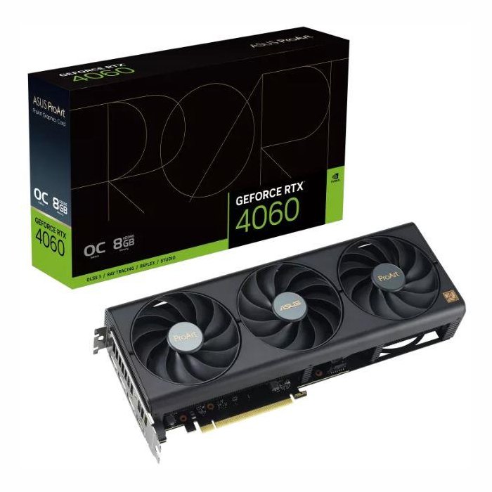 Videokarte Asus ProArt Nvidia GeForce RTX 4060 OC edition 8GB