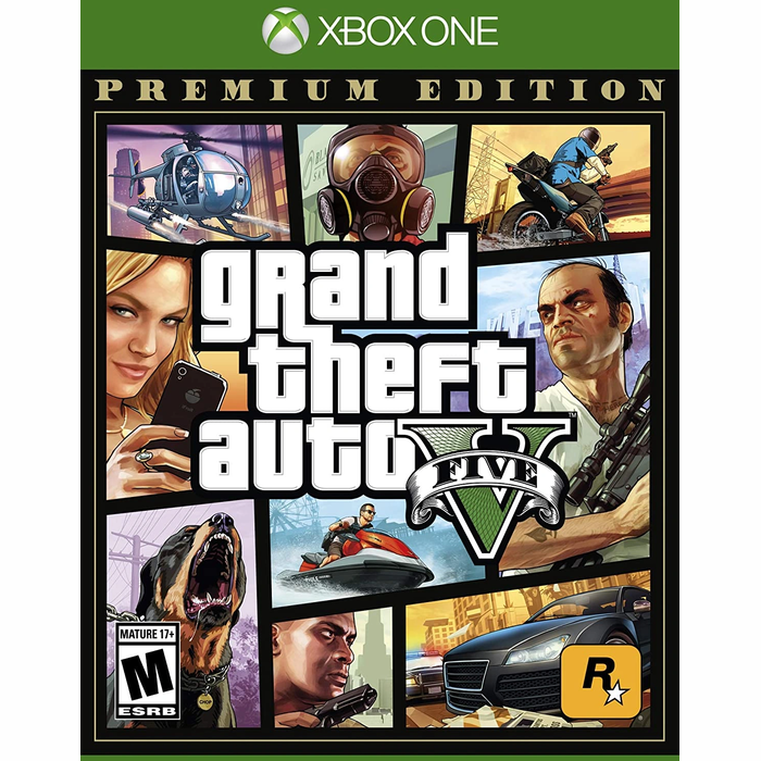 Spēle 2K Games Grand Theft Auto 5 Premium Edition Xbox One [Mazlietots]