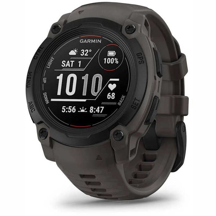 Viedpulkstenis Garmin Instinct E – 40 mm Black with Charcoal Band