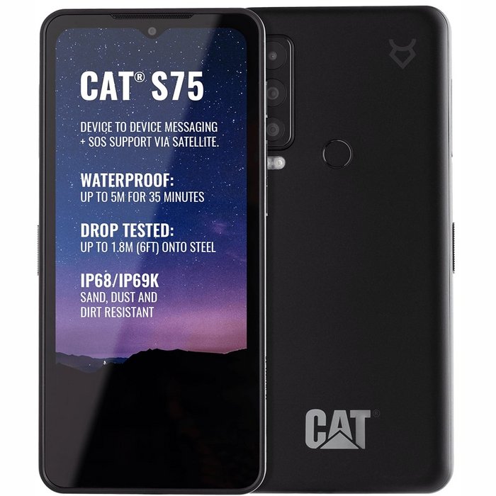 CAT S75 6+128GB Black