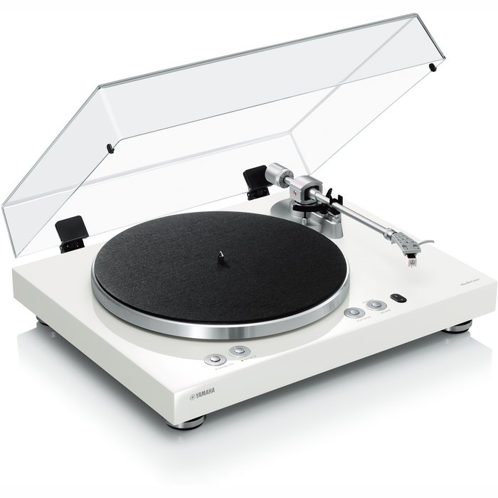 Vinila plašu atskaņotājs Yamaha MusicCast VINYL 500 Wi-Fi Turntable TT-N503 White