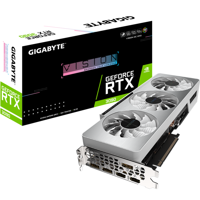 Videokarte Gigabyte GeForce RTX 3090 VISION OC