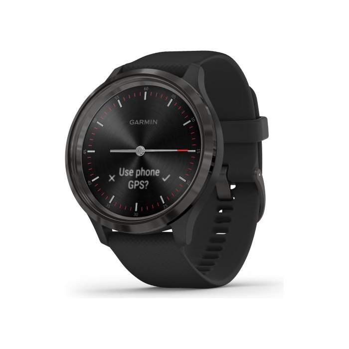 Viedpulkstenis Garmin vivomove 3 Slate with black band