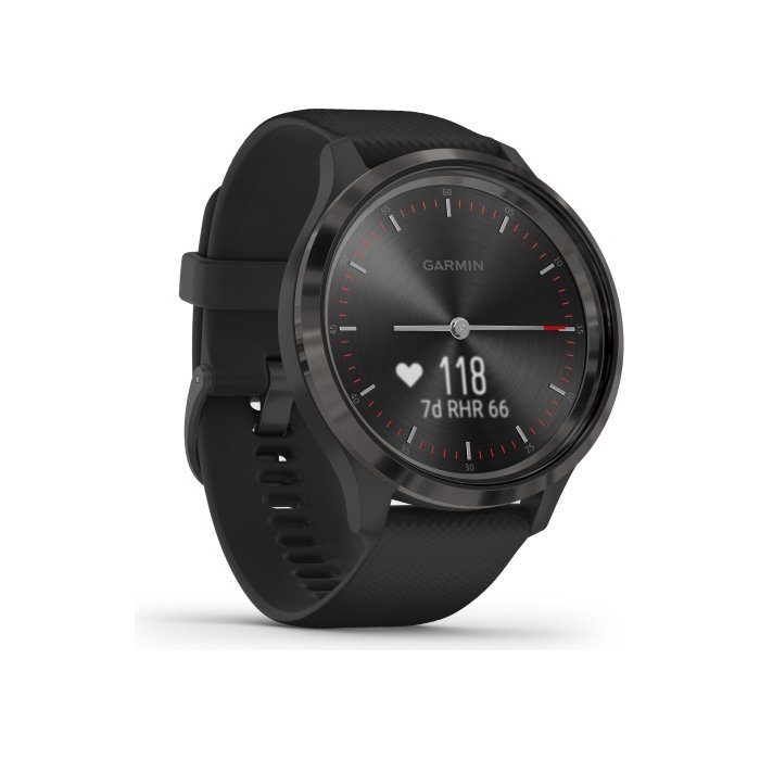 Viedpulkstenis Garmin vivomove 3 Slate with black band