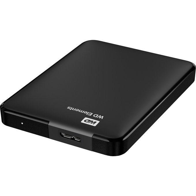 Ārējais cietais disks Western Digital USB3 2TB EXT. 2.5" Black