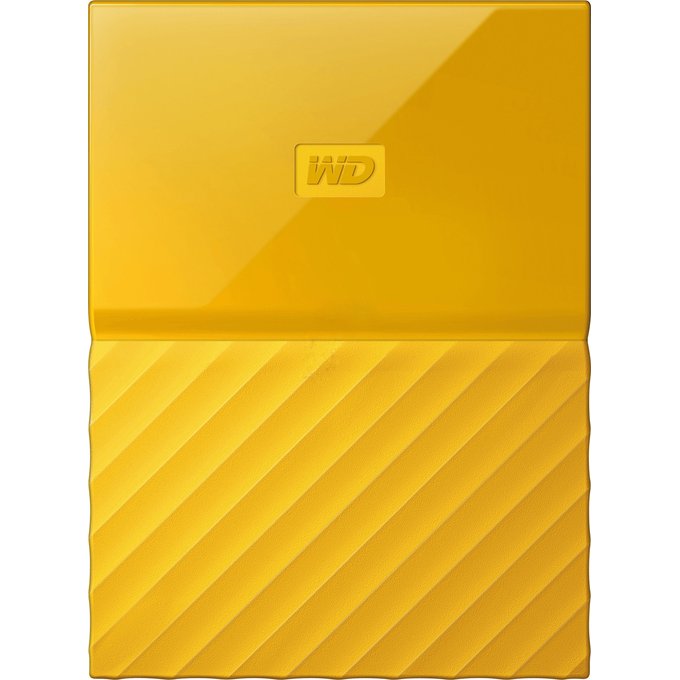 Ārējie cietie diski Western Digital My Passport 2TB 2.5" Yellow