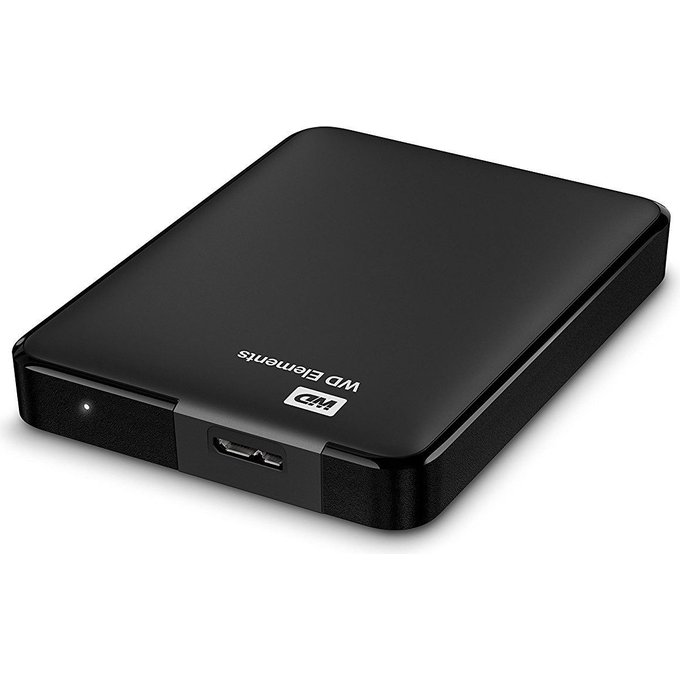 Ārējais cietais disks Western Digital Elements Portable HDD 4TB, Black