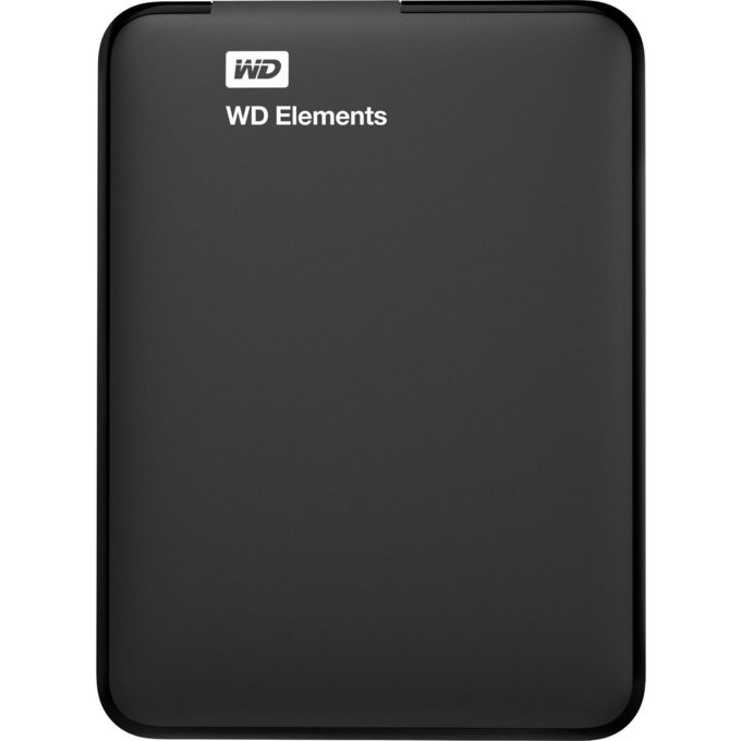 Ārējais cietais disks Western Digital Elements Portable HDD 4TB, Black