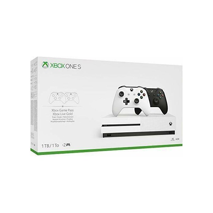 Spēļu konsole Spēļu konsole Microsoft Xbox One S 1TB with Dual Controller