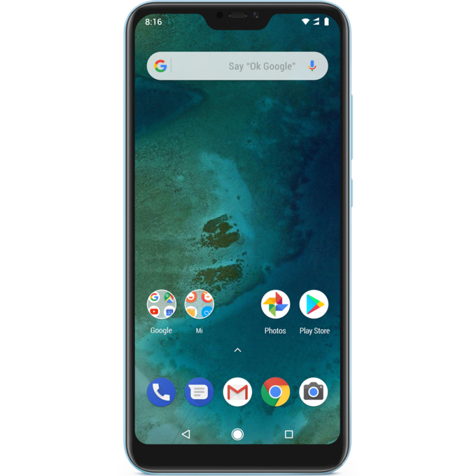 Mobilie telefoni un viedtālruņi Xiaomi Mi A2 Lite 4+64GB Blue