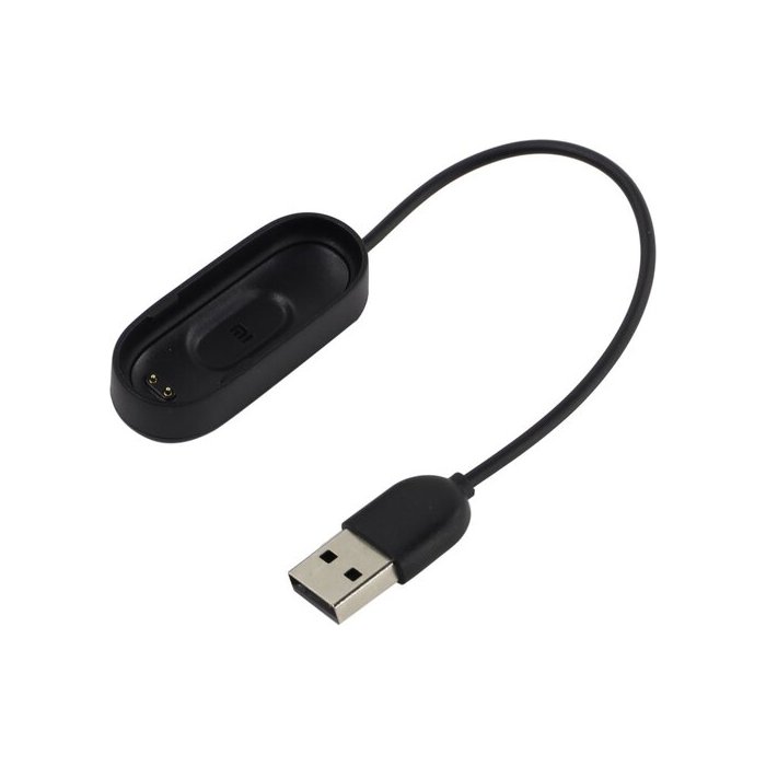 Viedpulksteņu aksesuāri Xiaomi Mi Smart Band 4 Charging Cable Black