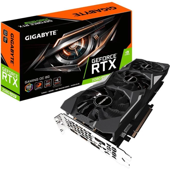 Videokarte Gigabyte GeForce RTX 2080 SUPER GAMING OC 8G GV-N208SGAMINGOC-8GCV2