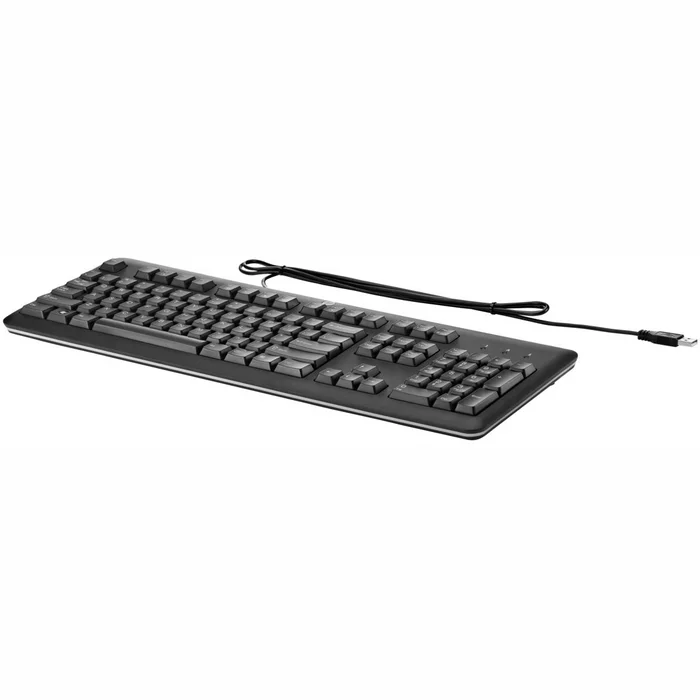 Klaviatūra HP USB Keyboard Black EN/RU
