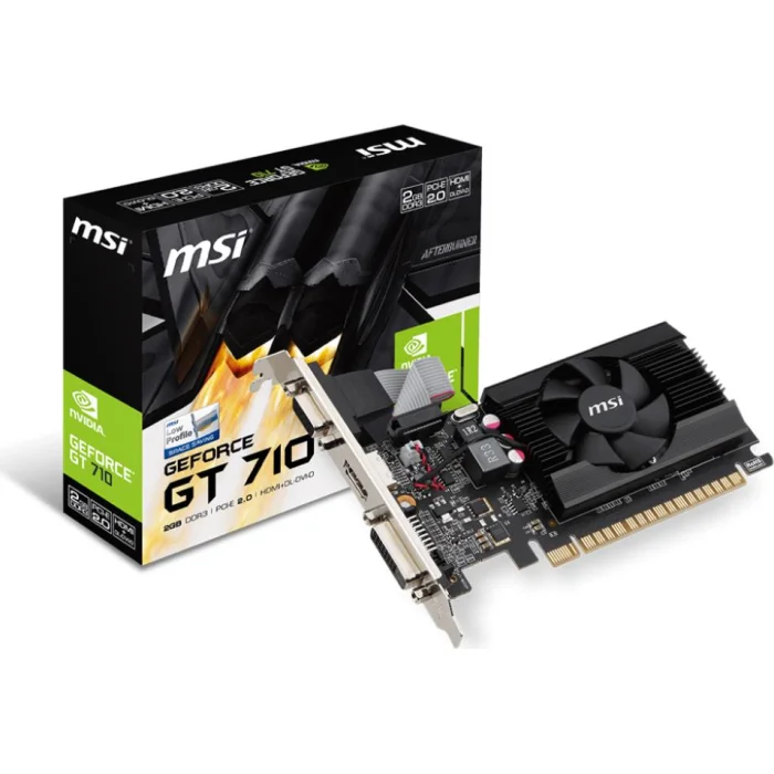Videokarte MSI NVIDIA GeForce GT 710 2GB GT7102GD3LP