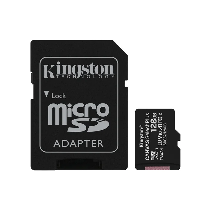 Kingston 128GB microSD Class 10 +ADP SDCS2/128GB