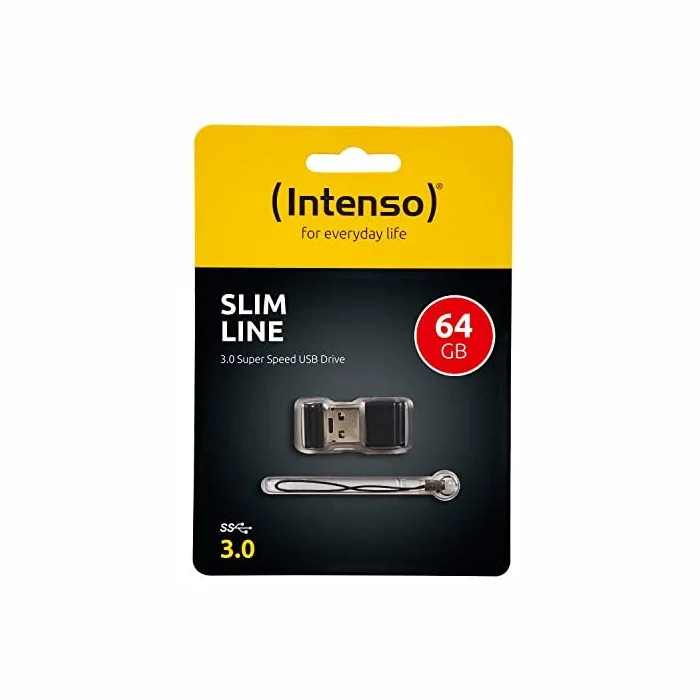 USB zibatmiņa Intenso Slim Line 64GB USB3.0 3532490