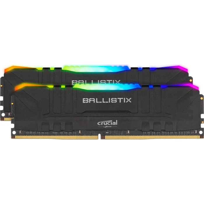 Operatīvā atmiņa (RAM) CRUCIAL BALLISTIX RGB 16GB 3200MHz DDR4 BL2K8G32C16U4BL