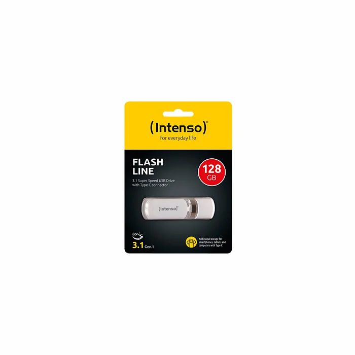 USB zibatmiņa Intenso Flash Line USB3.1 128GB 3538491