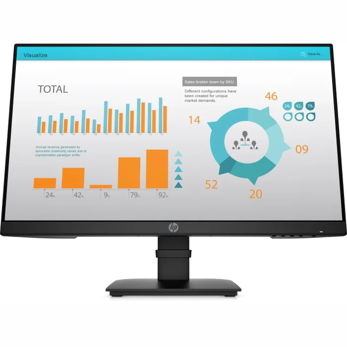 Monitors HP 1A7E5AA#ABB 23.8"