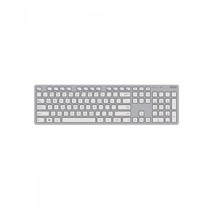 Klaviatūra Klaviatūra Asus W5000 Wireless Keyboard and Mouse Set RUS White