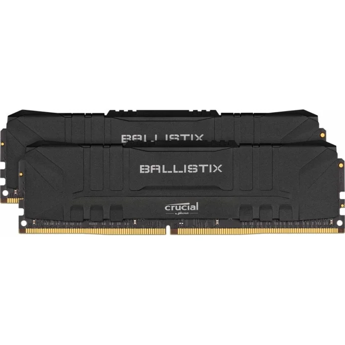 Operatīvā atmiņa (RAM) Crucial Ballistix Black 64GB 3200MHz CL16 DDR4 KIT OF 2 BL2K32G32C16U4B