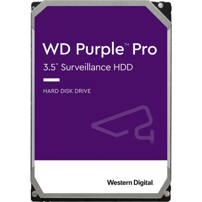 Iekšējie сietie diski Western Digital Purple Pro Surveillance 18TB