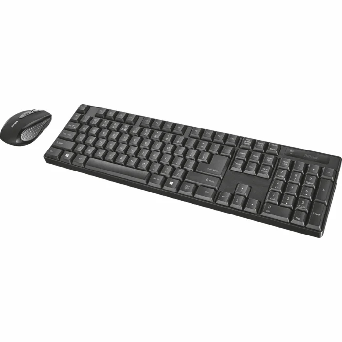 Klaviatūras TRUST KEYBOARD +MOUSE 21132