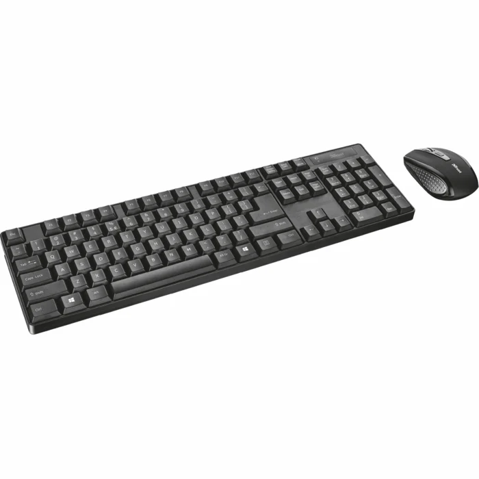 Klaviatūras TRUST KEYBOARD +MOUSE 21132