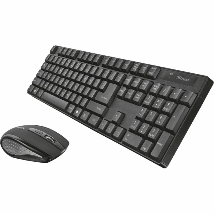 Klaviatūras TRUST KEYBOARD +MOUSE 21132