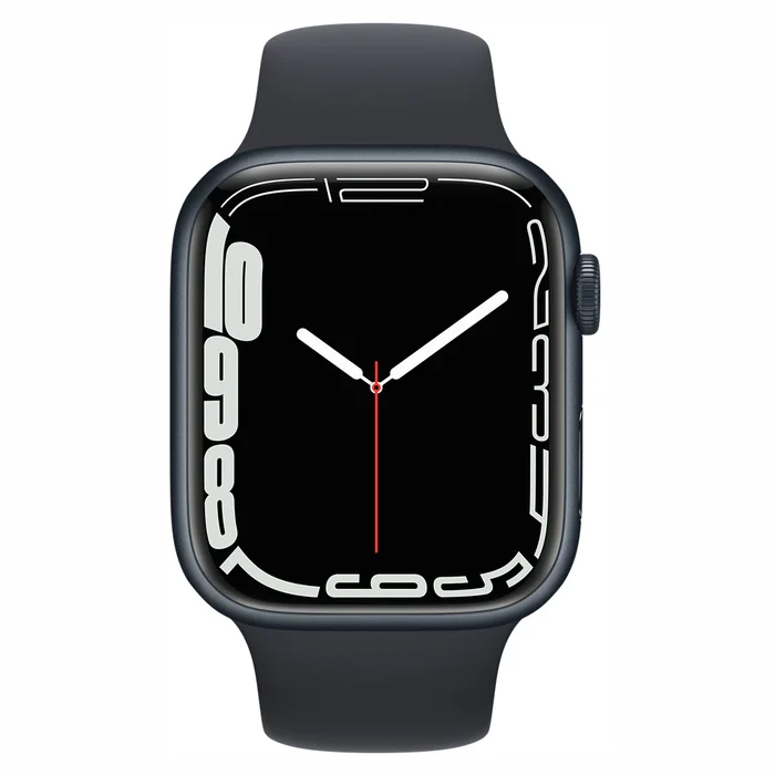Apple Watch Series 7 GPS + Cellular 45mm Midnight Aluminium Case with Midnight Sport Band [Demo]