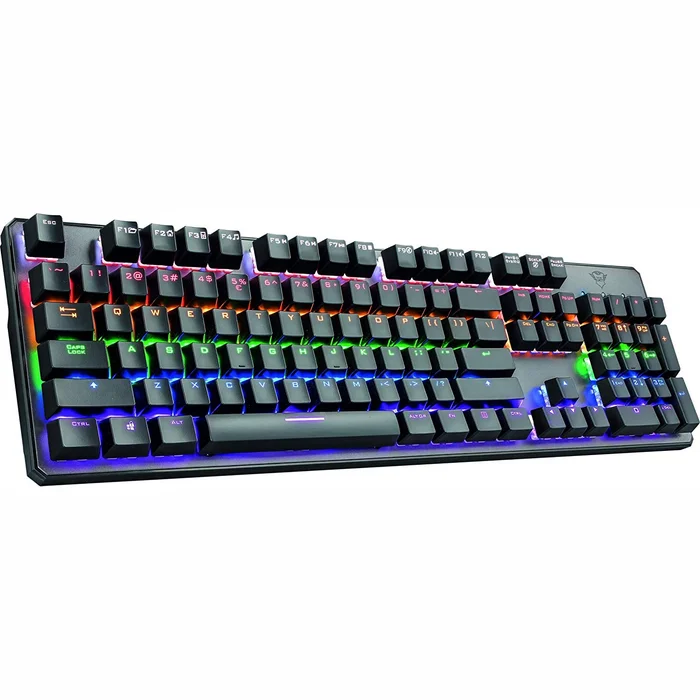 Klaviatūra Klaviatūra Trust GXT 865 Asta Mechanical Gaming Keyboard EN Black