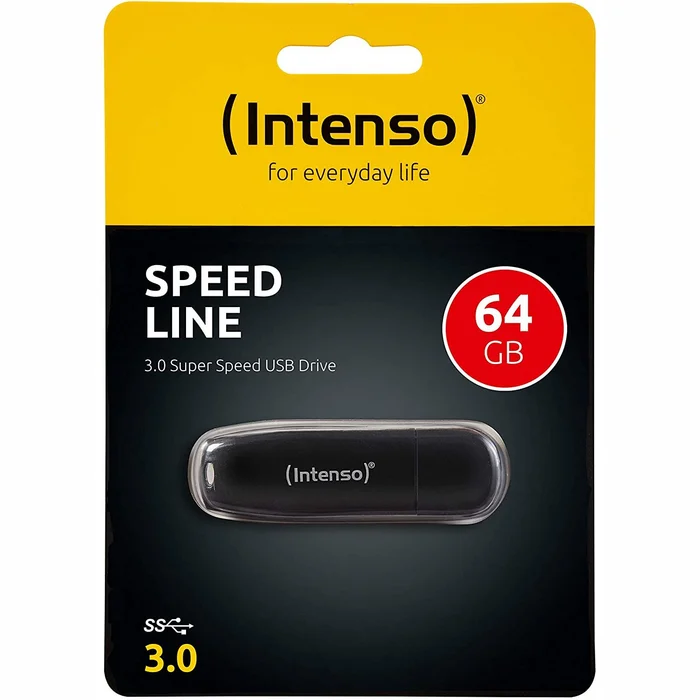 USB zibatmiņa Intenso Speed Line 64GB USB3.0 3533490