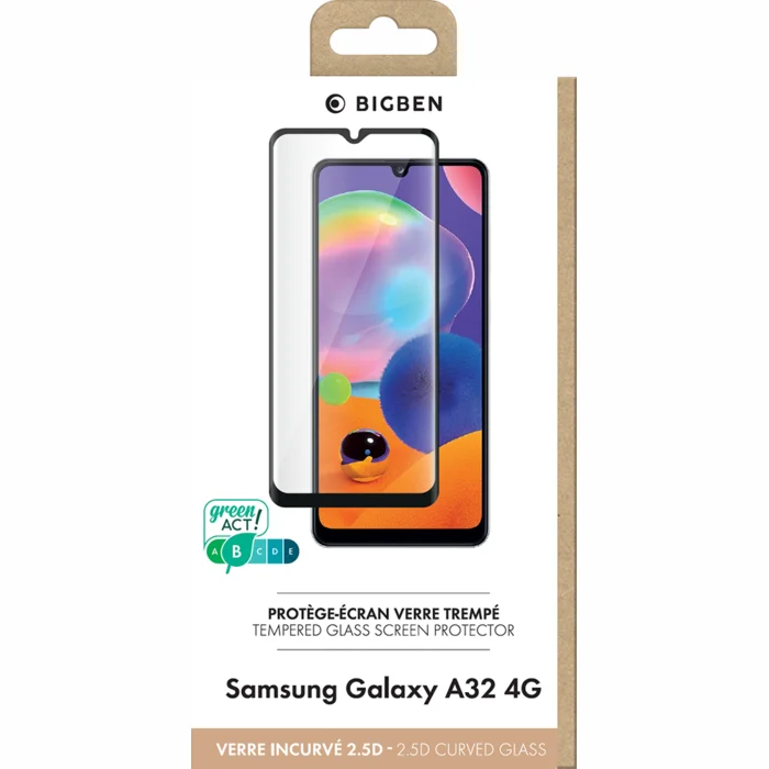 Viedtālruņa ekrāna aizsargs Samsung Galaxy A32 4G Tempered Screen Glass By BigBen