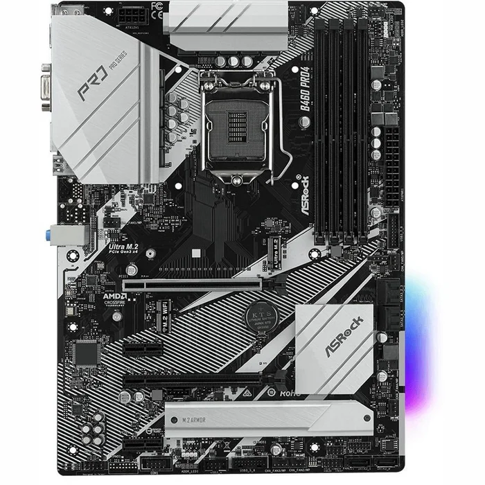 Mātesplate ASRock B460 Pro4