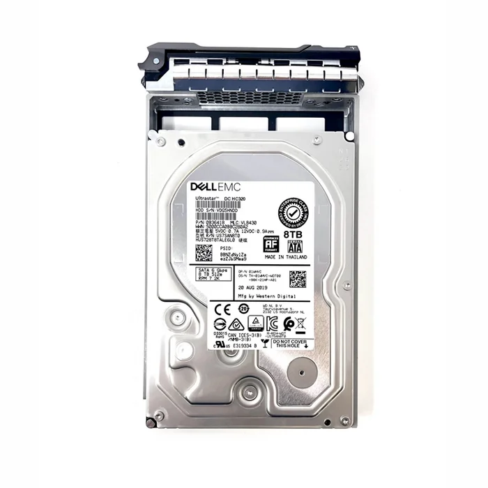 Iekšējie сietie diski Dell 400-AHID HDD 8TB