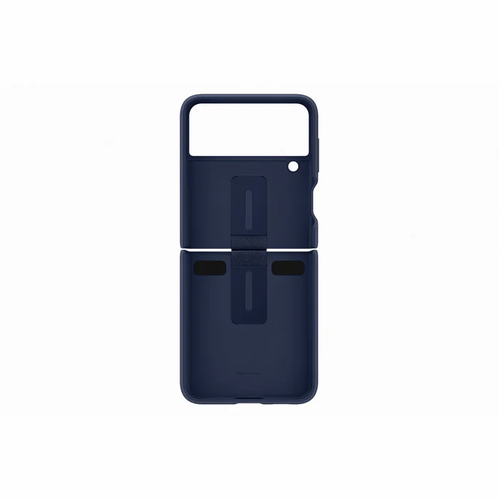 Samsung Galaxy Flip3 Silicone Cover with Ring Navy
