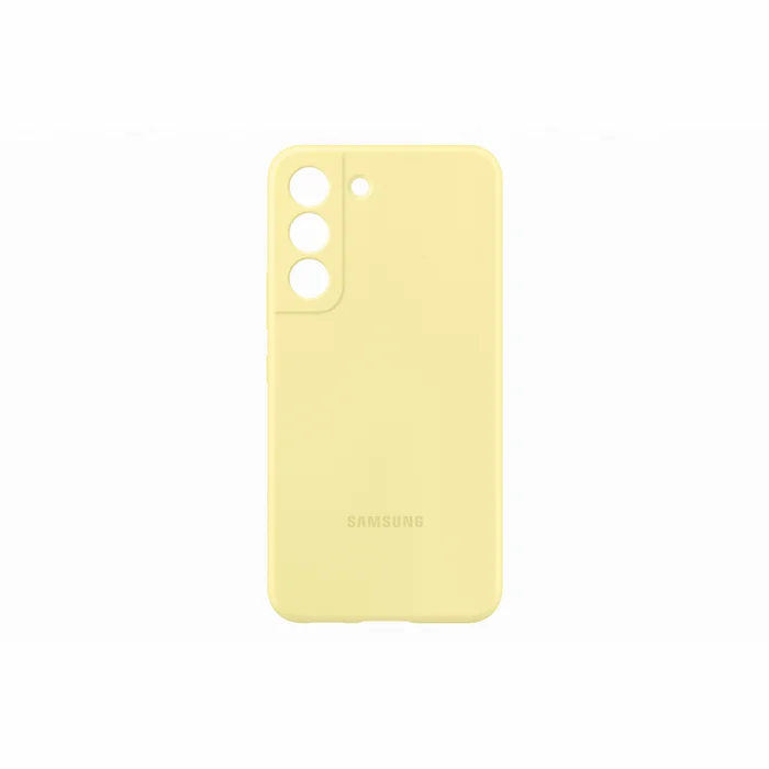Samsung Galaxy S22 Silicone Cover Yellow