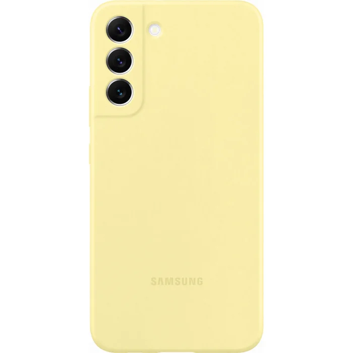 Samsung Galaxy S22+ Silicone Cover Yellow