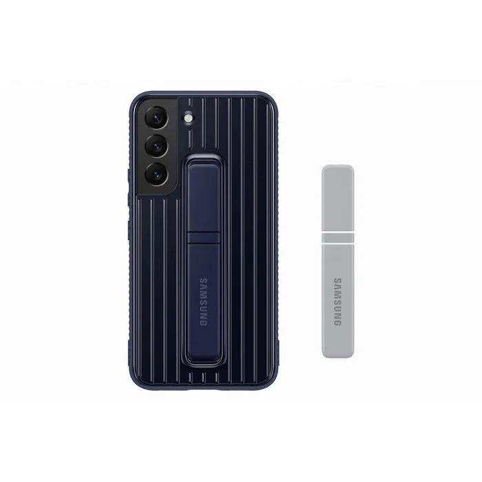 Samsung Galaxy S22 Protective Standing Cover Navy