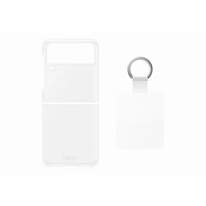 Samsung Galaxy Flip3 Clear Cover with Ring