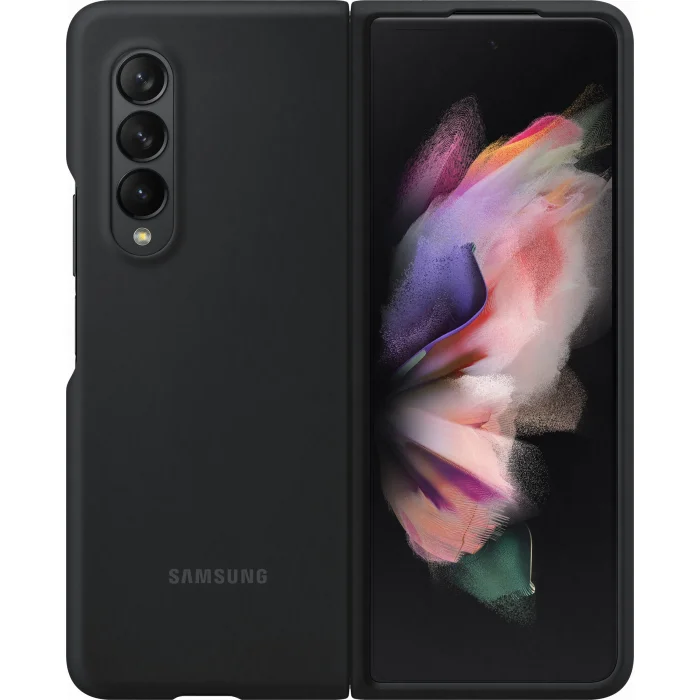 Samsung Galaxy Fold3 Silicone Cover Black