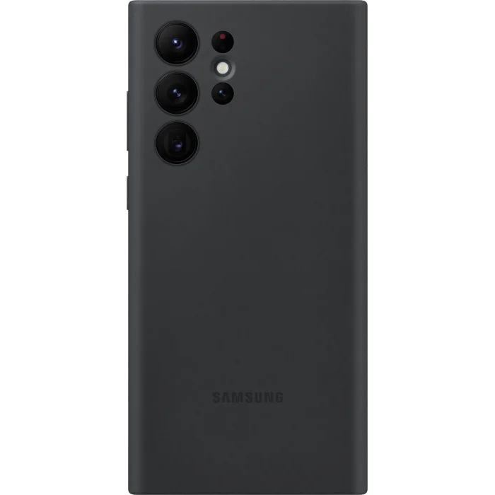 Samsung Galaxy S22 Ultra Silicone Cover Black
